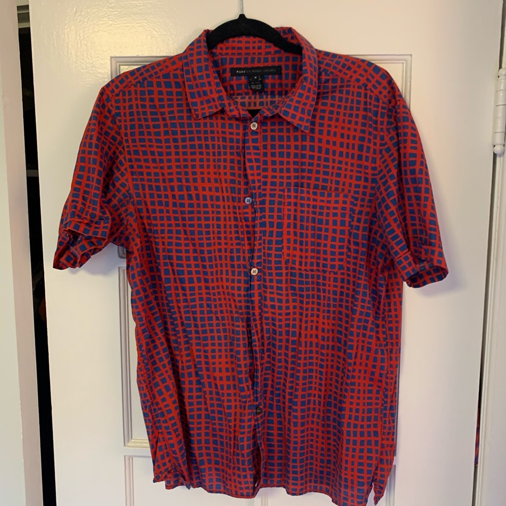 Marc by Marc Jacobs camp collar short sleeve shirt